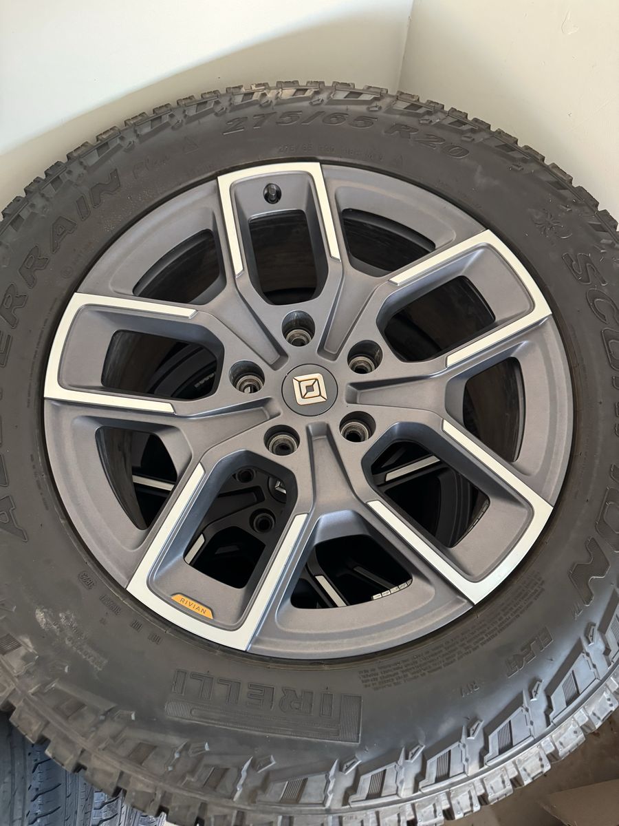 Rivian OEM 20" All Terain Wheels & Tires 275/65R20