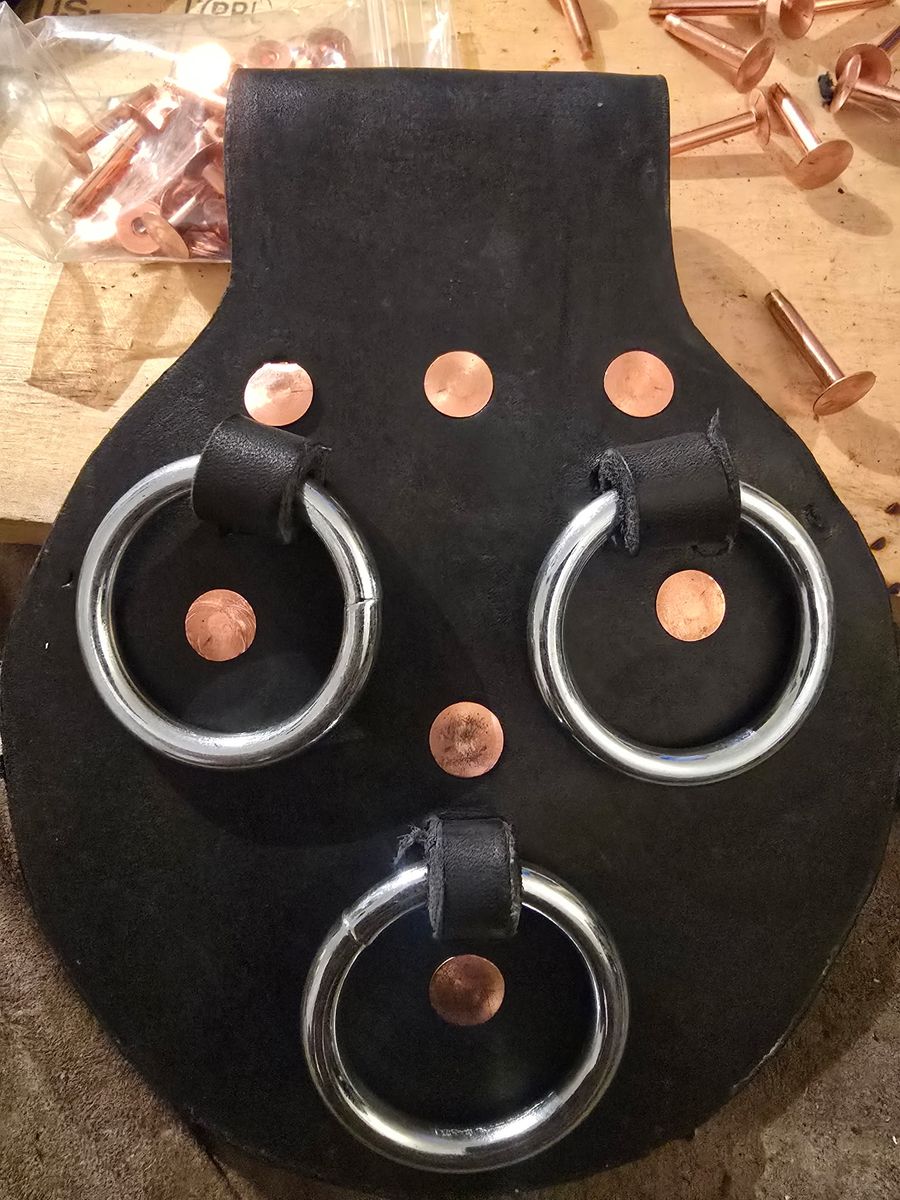 Leather Spud Wrench Paddle