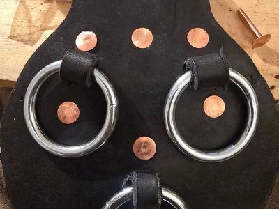 Leather Spud Wrench Paddle