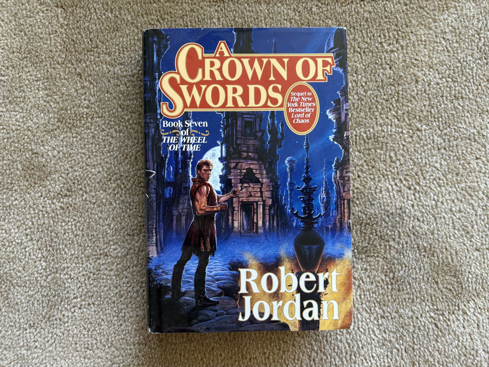A Crown of Swords, by Robert Jordan (hardcover, small)