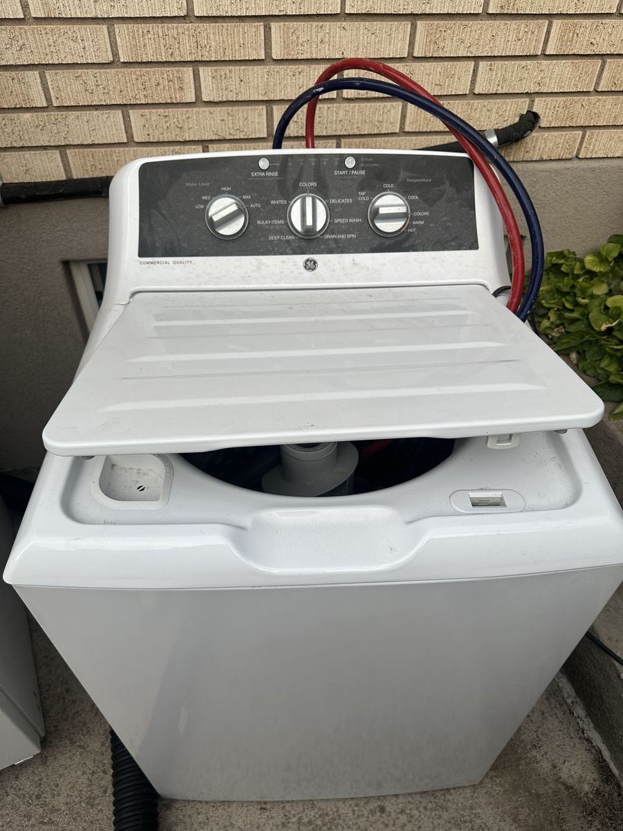 GE Top Load Washing Machine - White