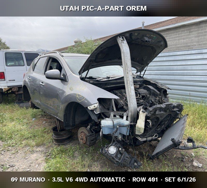 2009 Nissan Murano Parts - UTPAP Orem