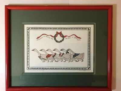 Christmas is Coming 13/500 by Anne Fetzer or other Art Works