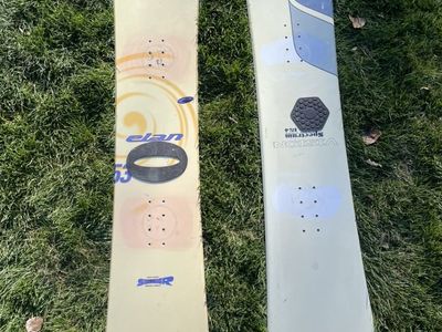 Vision Spectrum And Elan Sidewinder Snowboards