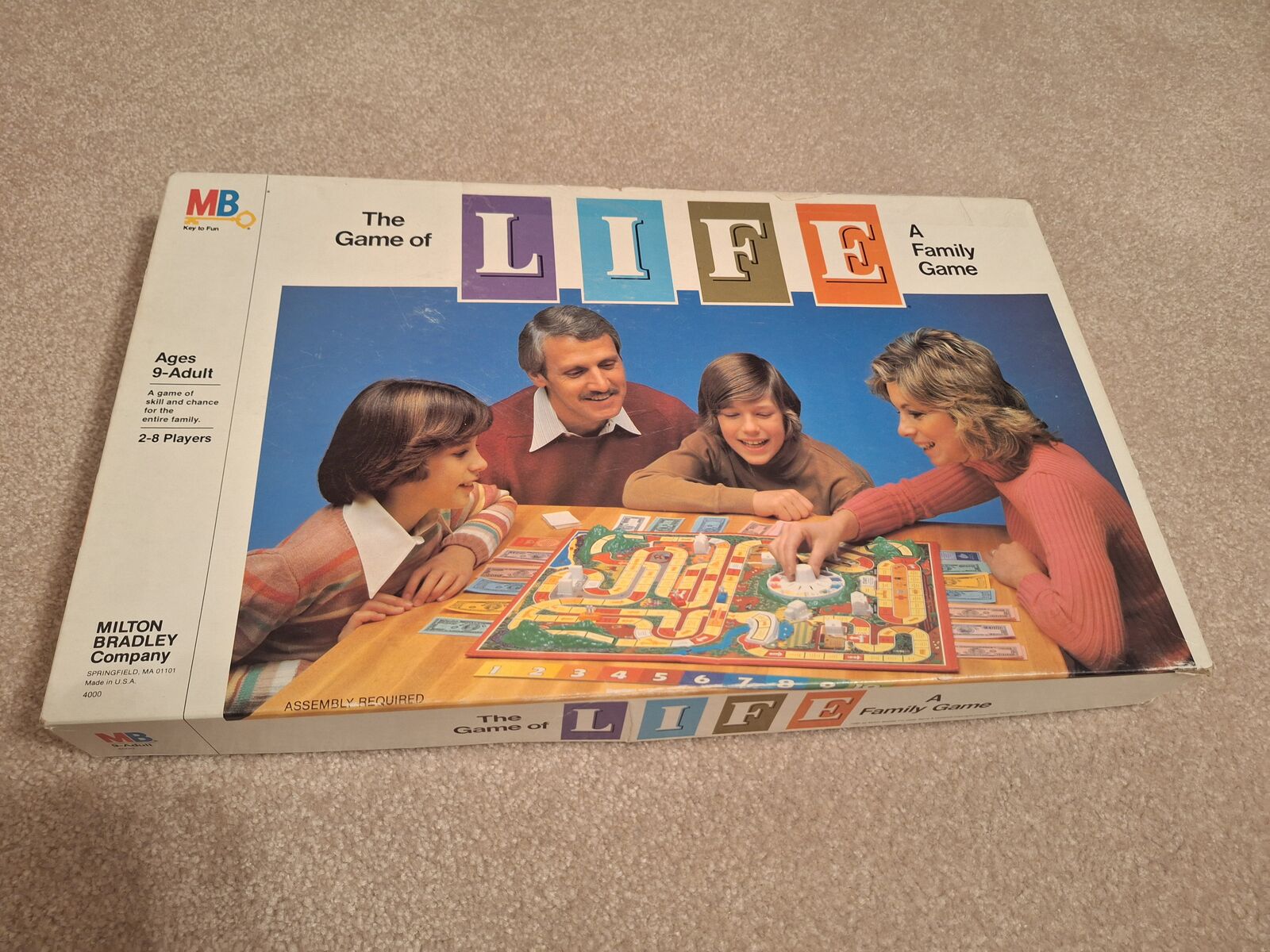 Vintage The Game of Life Board Game