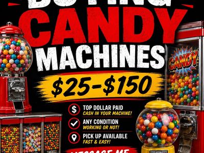 Buying Candy Machines ISO