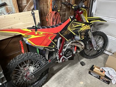 2001 Suzuki RM250 Dirt Bike - 2-Stroke, Factory Racing, Custom Graphics