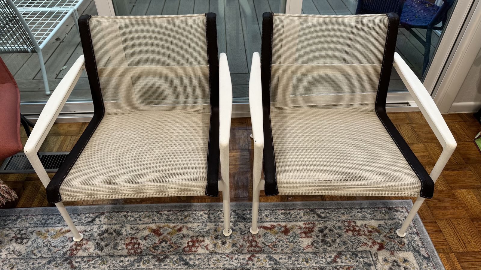 Documented 1967 Richard Schultz for Knoll 1966 Lounge Chairs – A Pair