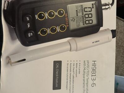 Hanna Instruments Hi9813-6 Temperature Meter NEW