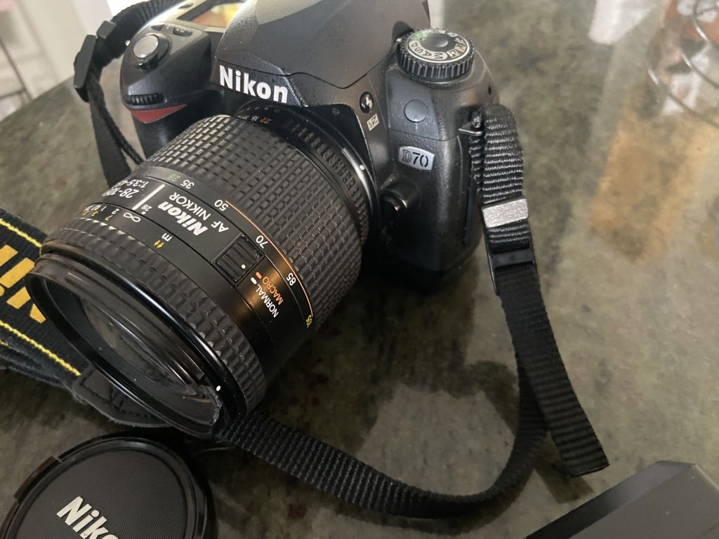 Nikon D70 Digital Camera  AF Nikkor 28-105mm Lens