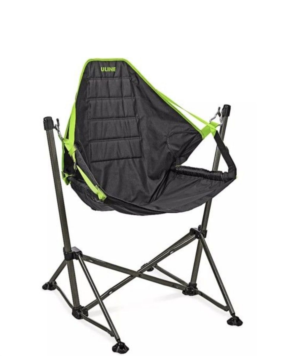 4 NEW Hammock Chair ( black and lime green)