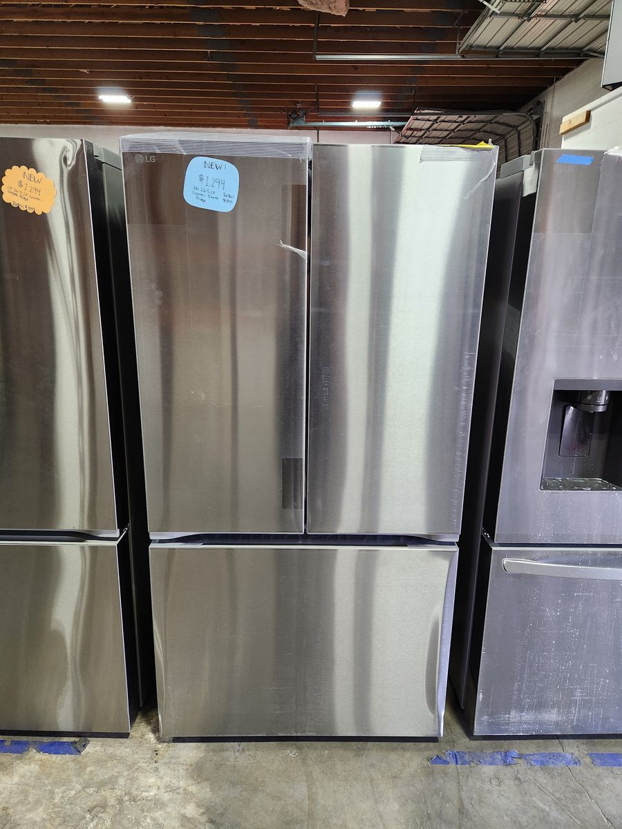 Brand New! LG Stainless Steel French Door Refrigerator Counter-Depth
