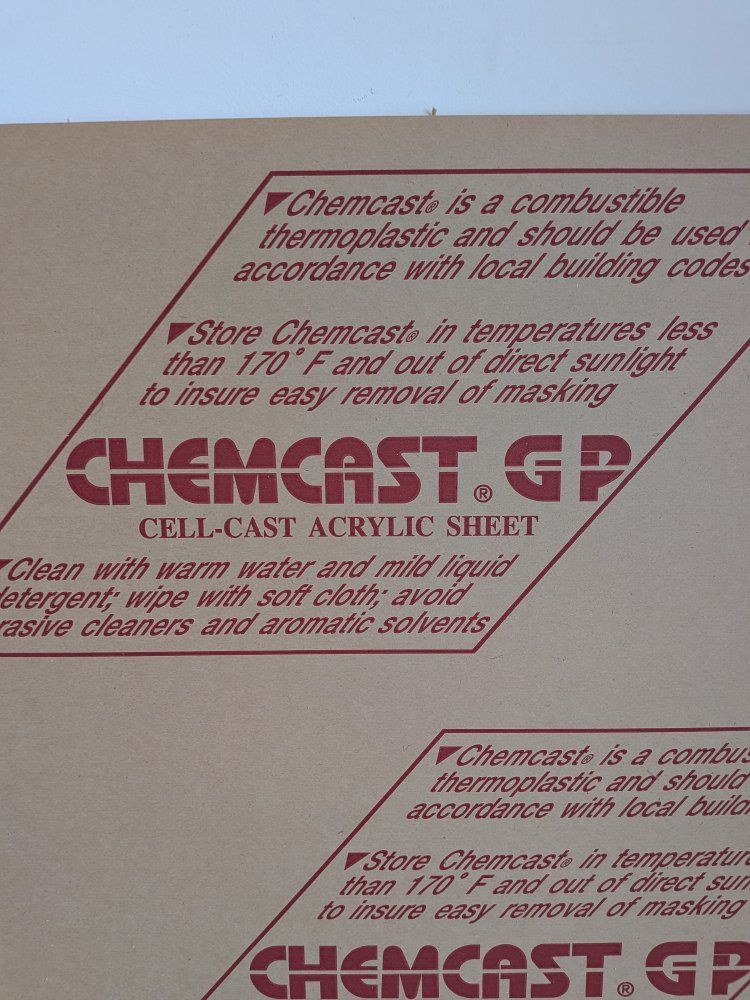 Acrylic Sheets & MDF - probably for Laser Cutter?