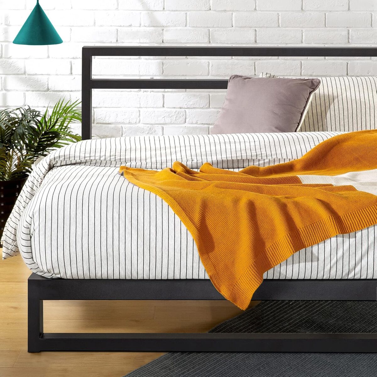 Queen Metal Platform Bed Frame – SPECIAL DEAL