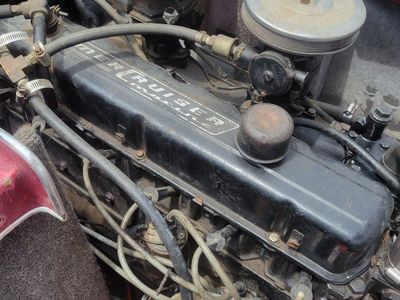 1965 Mercruiser 150hp dual carb.