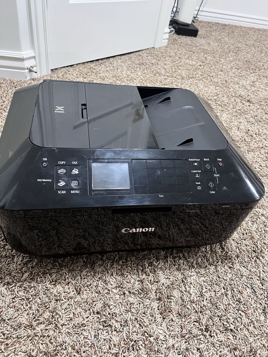 Canon PIXMA MX922 Wireless Office All-in-One Printer - 9600 dpi Color
