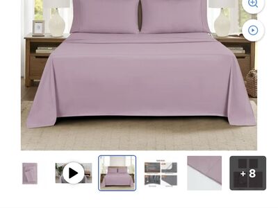 Mainstay Pink Sheets Size Full