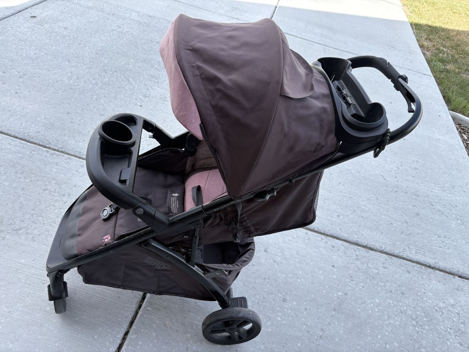 Cute pink stroller