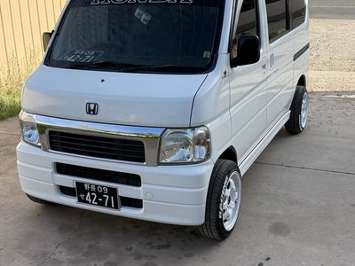 Honda Acty Van (Right-Hand Drive) - White Microvan, Japanese Import