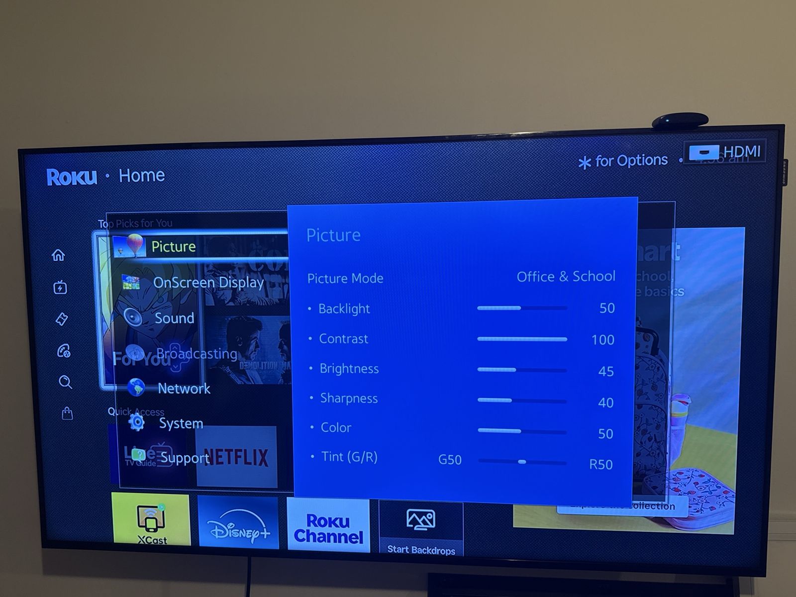 Samsung 50" 4K UHD Smart TV  BE50FX-H