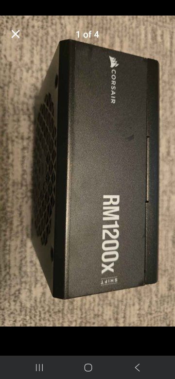 Corsair RM1200x shift power supply PSU RPS0162