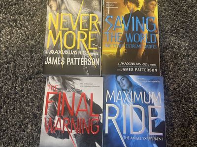 Maximum Ride Series by James Patterson - 4 Book Lot Paperback