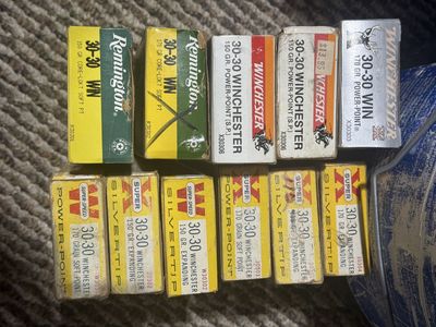 Once fired 30-30 brass