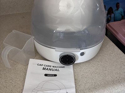 Baseball Hat washer and sanitizer