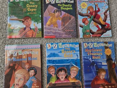 A-Z Mysteries kids books