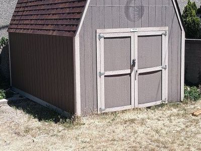 TUFF SHED Outdoor Storage Shed - Gambrel Roof, Double Doors, Spacious Storage 16L×10W feet 10H feet high