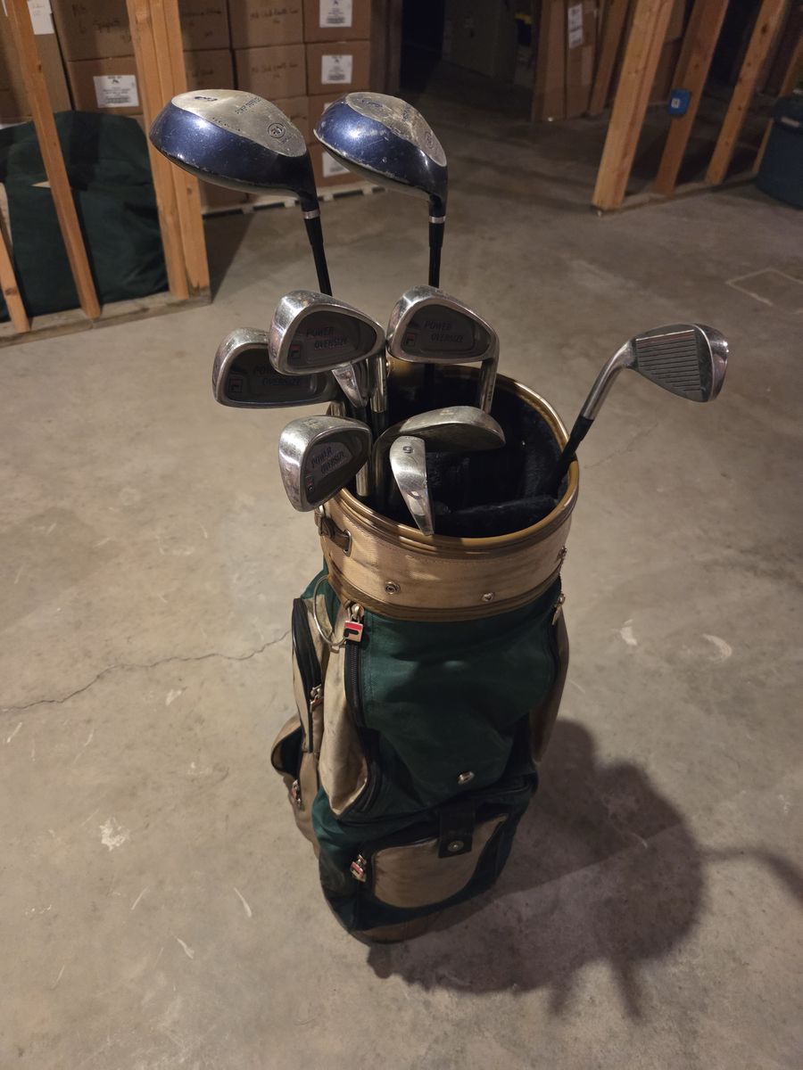 Fila Golf Clubs and Bag