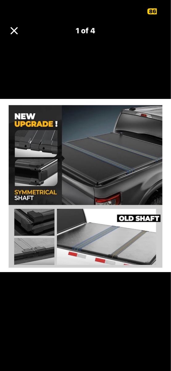 Calffree Hard Tri-Fold Truck Bed Tonneau Cover