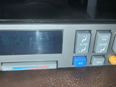1991-1994 GM Truck SUV Heater Control