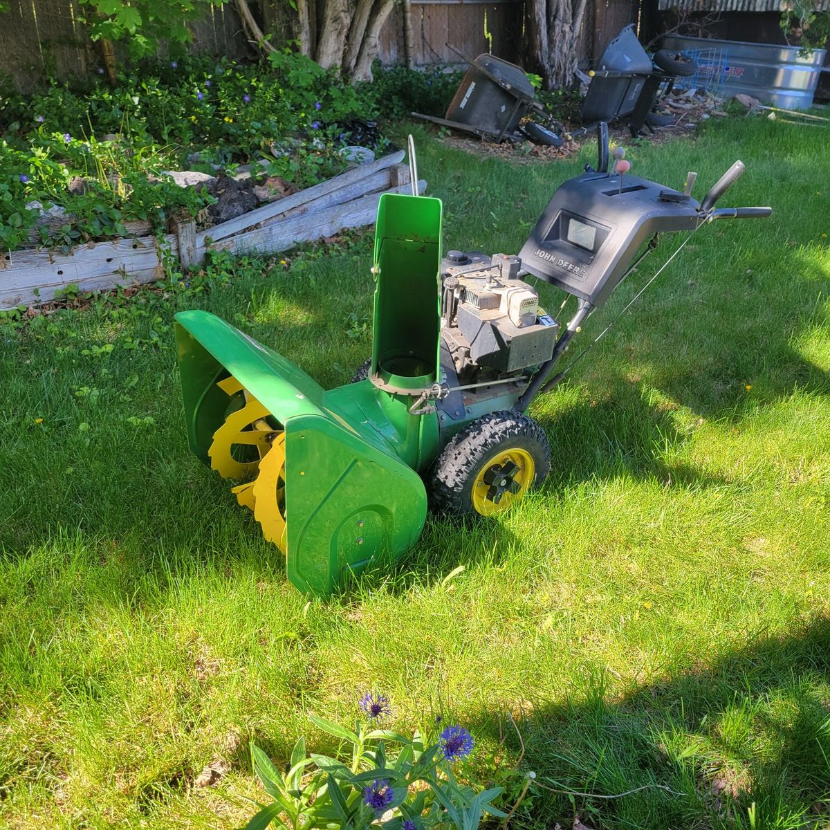 John Deere snow blower