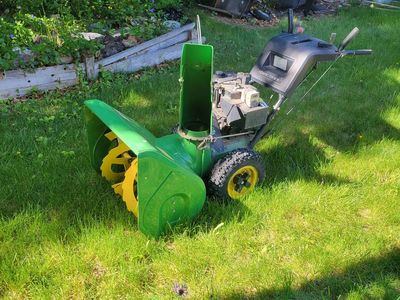John Deere snow blower