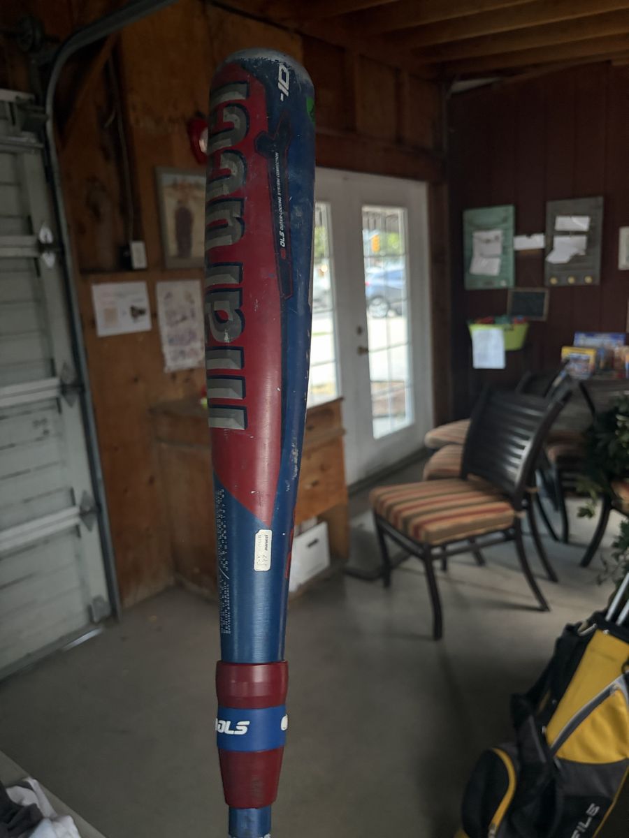 Marucci CAT 9 Composite USSSA Drop -10 Baseball Bat, 28” 18oz, Red/Blue -