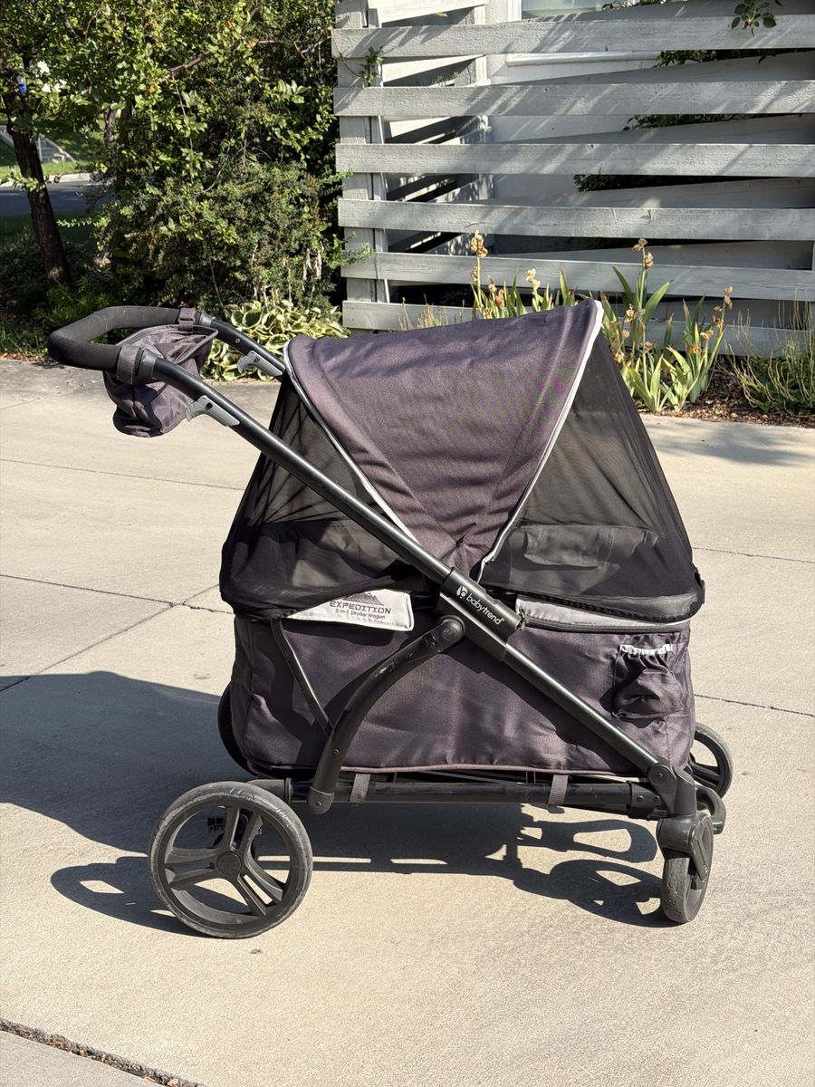 Baby Trend Expedition 2-in-1 Stroller Wagon with Canopy
