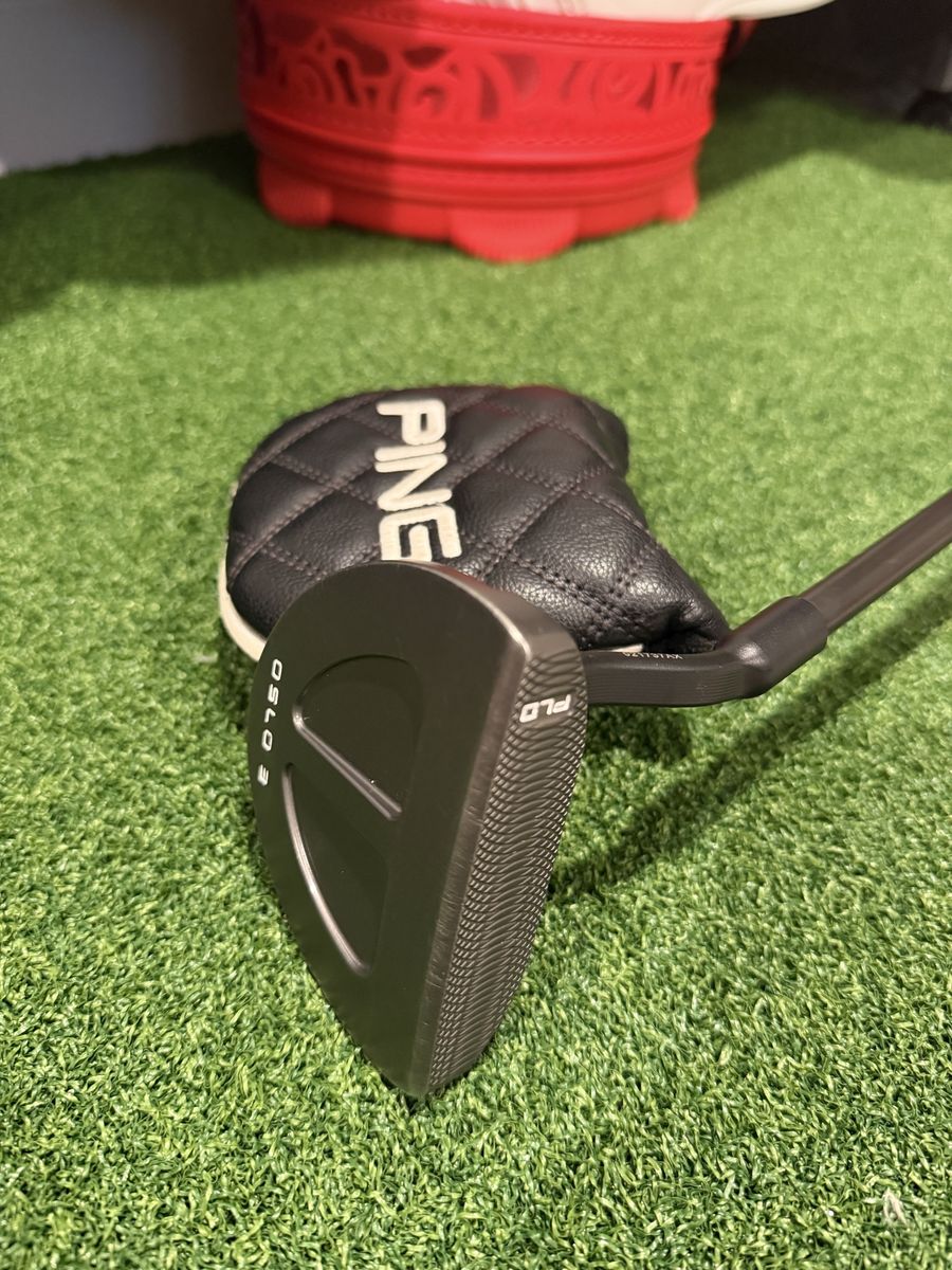 Left Hand Ping PLD Oslo 3 Milled Putter 36" Winn Grip - Mint W/Head Cover