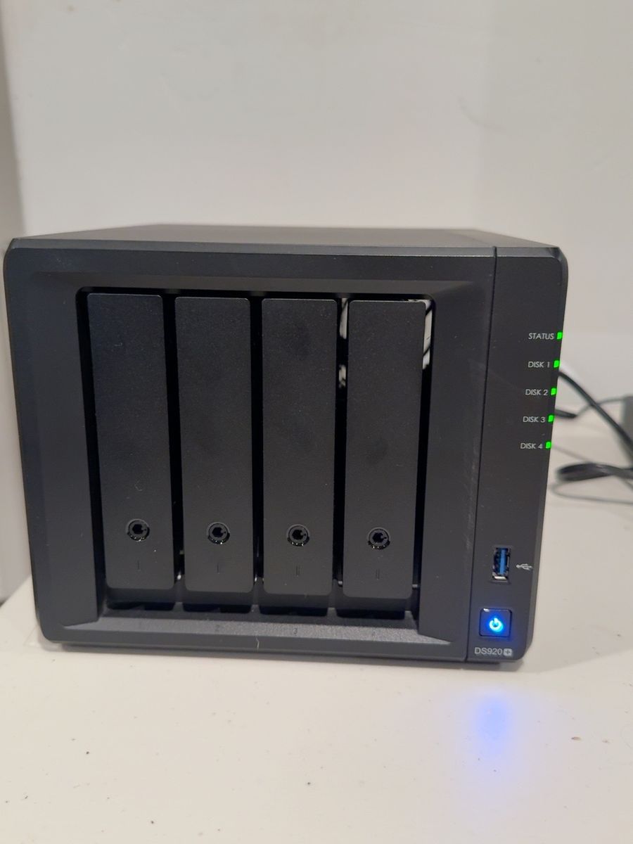 Synology DS920+ 4-Bay NAS – 16TB WD Red Storage – Fully Tested & Healthy