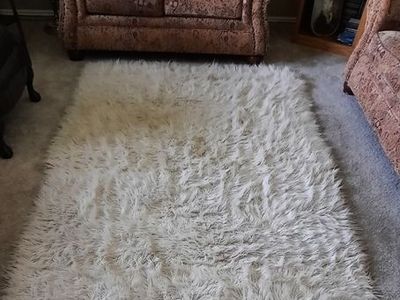 Antique Greek Flokatis rug/blanket. $1,300