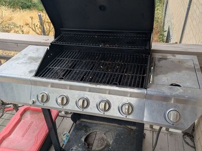 Outdoor Grills, 2 available (one charcoal, one propane)