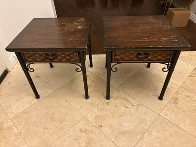 2 Bedsidde Tables From pier 1