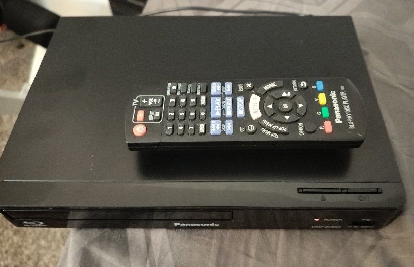 Panasonic Blu-ray DVD player with Remote