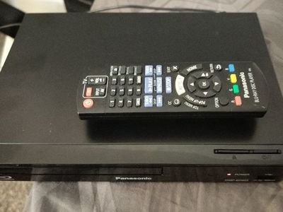 Panasonic Blu-ray DVD player with Remote