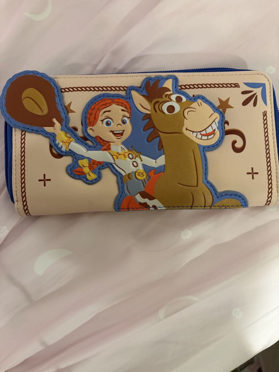 Disney Pixar Loungefly Toy Story 5 Jessie & Bullseye Zip-Around Wallet