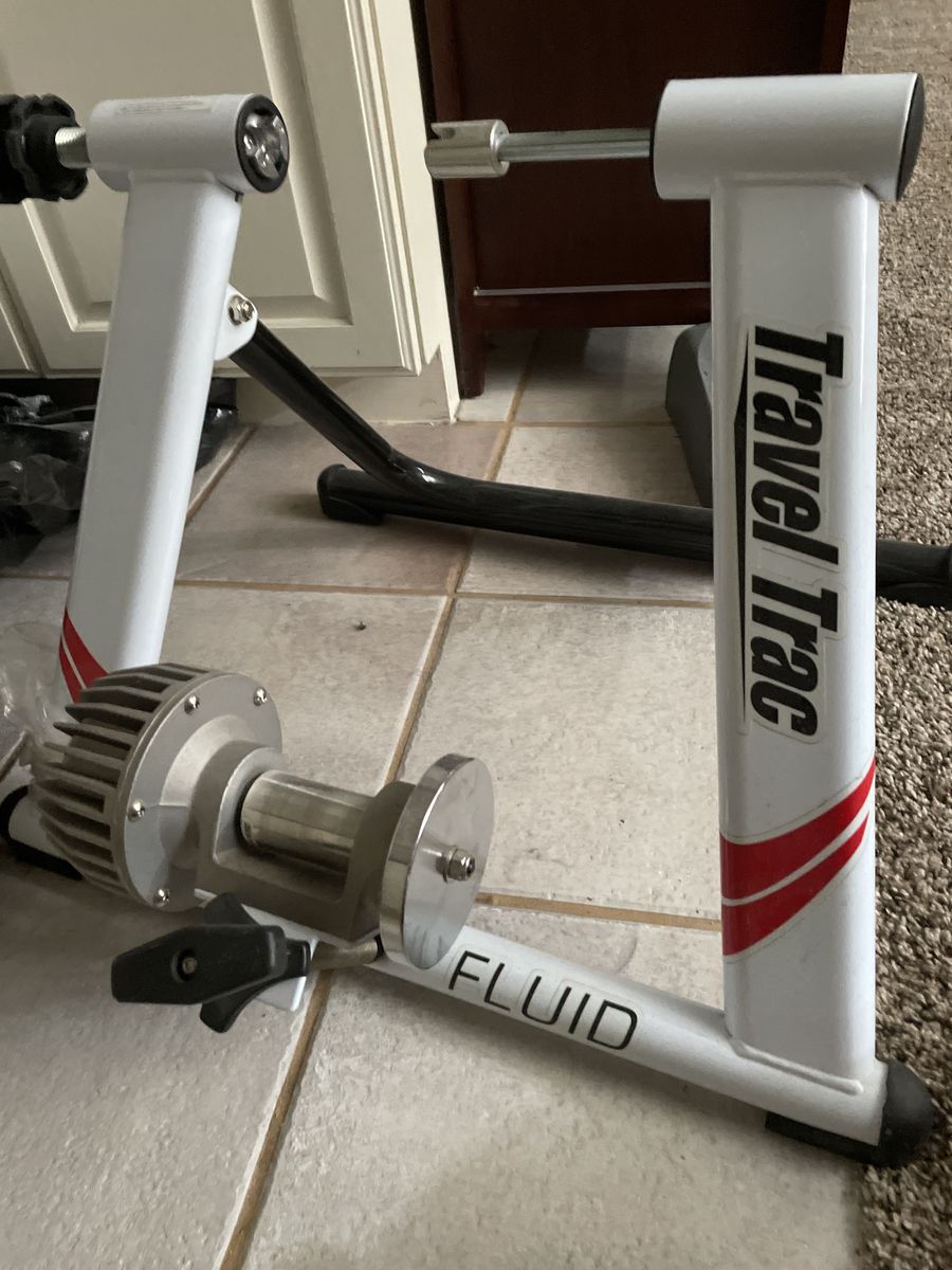 Gently used travel trac comp fluid trainer