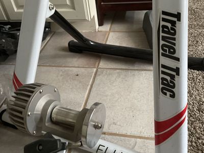 Gently used travel trac comp fluid trainer