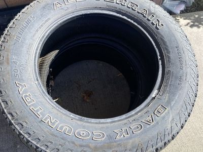 2 Tires Back Country All Terrains 245/65/17
