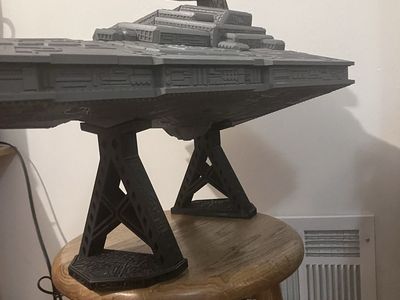 Star Destroyer Model 3d printed