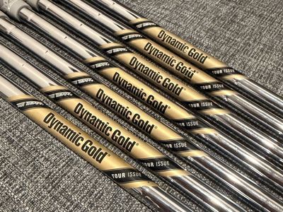 Dynamic Gold X100 4-PW 7pc Iron Shaft Set 0.355T Taper Tip Pulls